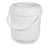 Kosmetikeimer mit Kunststoffbügel,  10 Liter 00737410,  1 Eimer