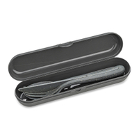 Koziol Bestecketui KLIKK READY inkl. Besteckset 7070701,  1 Set,  Farbe: dunkelgrau