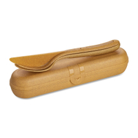 Koziol Bestecketui KLIKK READY inkl. Besteckset 7070702,  1 Set,  Farbe: orange