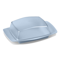 Koziol Butterdose RIO,  seitliche Griffe 7619716,  Farbe: blau