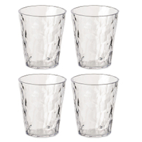 Koziol CLUB No. 1 Superglas 250 ml,  4er Set 4409535,  1 Set = 4 Gläser