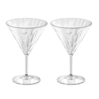 Koziol CLUB No. 12 Superglas 250 ml,  2er Set 4419535,  1 Set = 2 Gläser