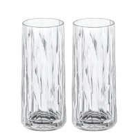 Koziol CLUB No. 3 Superglas 250 ml,  2er Set 4403535,  1 Set = 2 Gläser