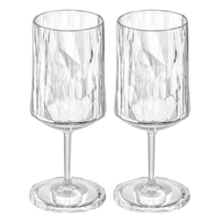 Koziol CLUB No. 4 Superglas 300 ml,  2er Set 4401535,  1 Set = 2 Gläser