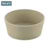 Koziol CONNECT BOWL Schale,  2er Set,  890 ml 7171700,  Farbe: beige/sand