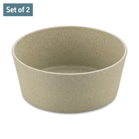 Koziol CONNECT BOWL Schale,  2er Set,  890 ml 7171700,  Farbe: beige/sand