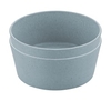 Koziol CONNECT BOWL Schale,  2er Set,  890 ml 7171716,  Farbe: grau
