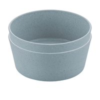 Koziol CONNECT BOWL Schale,  2er Set,  890 ml 7171716,  Farbe: grau