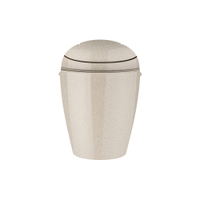 Koziol DEL XS Schwingdeckeleimer 2 Liter 1400121,  Farbe: sand