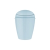 Koziol DEL XS Schwingdeckeleimer 2 Liter 1400126,  Farbe: blau