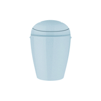 Koziol DEL XS Schwingdeckeleimer 2 Liter 1400126,  Farbe: blau