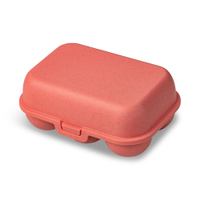 Koziol Eierbox EGGS TO GO MINI,  6 Eier 7186704,  Farbe: koralle
