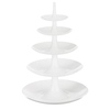Koziol Etagere BABELL BIG,  5-stöckig 3185525,  Farbe: weiß