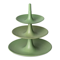 Koziol Etagere BABELL L,  3-stöckig 7180703,  Farbe: grün