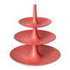 Koziol Etagere BABELL L,  3-stöckig 7180704,  Farbe: koralle