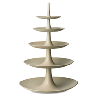 Koziol Etagere BABELL L,  5-stöckig 7185700,  Farbe: beige