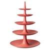 Koziol Etagere BABELL L,  5-stöckig 7185704,  Farbe: koralle