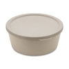 Koziol Frischhaltedose CONNECT BOWL mit Deckel,  400 ml 7202700,  Farbe: beige