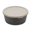 Koziol Frischhaltedose CONNECT BOWL mit Deckel,  400 ml 7202701,  Farbe: dunkelgrau