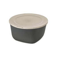 Koziol Frischhaltedose CONNECT BOX 2 mit Deckel,  2 Liter 7871701,  Farbe: dunkelgrau