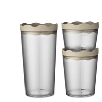 Koziol Frischhaltedosen PRICE OSLO,  3-teilig 7877700,  1 Set,  Farbe: beige