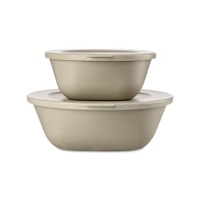Koziol Frischhaltedosen Set CONNECT BOX KOPENHAGEN,  2-teilig 7874700,  1 Set,  Farbe: beige