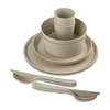 Koziol Geschirrset CONNECT HELSINKI,  10-teilig 7875700,  1 Set,  Farbe: beige