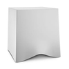 Koziol Hocker BRIQ,  bis 150kg 5788525,  Farbe: weiß