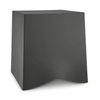 Koziol Hocker BRIQ,  bis 150kg 5788665,  Farbe: dunkelgrau