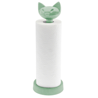 Koziol Küchenrollenhalter MIAOU,  Abrollstopp 7225703,  Farbe: grün