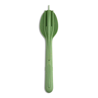 Koziol KLIKK Besteck-Set 3-teilig 4003703,  Farbe: grün