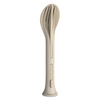 Koziol KLIKK POCKET Besteck-Set 3-teilig 4036700,  Farbe: beige/sand