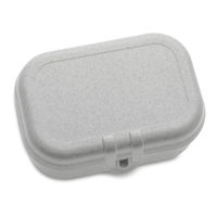 Koziol Lunchbox mit Clipverschluss PASCAL S,  BPA-frei 3158670,  Farbe: grau