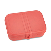 Koziol Lunchbox PASCAL L mit Trennsteg,  spülmaschinengeeinget 7152704,  Farbe: koralle