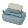 Koziol Lunchbox Set CANDY READY inkl. Besteck,  3-teilig 7272716,  1 Set,  Farbe: blau