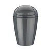 Koziol Schwingdeckeleimer DEL S,  5 Liter 1402120,  Farbe: grau