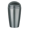 Koziol Schwingdeckeleimer DEL XL,  30 Liter 1449120,  Farbe: grau