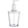 Koziol Seifenspender FLOW,  250 ml 1406125,  Farbe: weiß