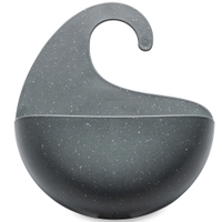 Koziol SURF XL Duschablage Utensilo 1441120,  Farbe: dunkelgrau