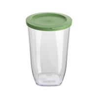 Koziol Vorratsdose CONNECT DRY STORAGE M,  1, 5 Liter 4062703,  Farbe: grün