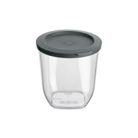 Koziol Vorratsdose CONNECT DRY STORAGE S,  1 Liter 4061701,  Farbe: grau