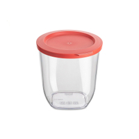 Koziol Vorratsdose CONNECT DRY STORAGE S,  1 Liter 4061704,  Farbe: koralle