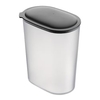 Koziol Vorratsdose CONNECT OVAL STORAGE L,  2, 5 Liter 4065701,  Farbe: grau