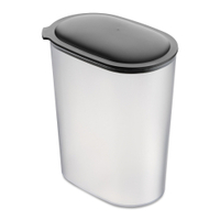 Koziol Vorratsdose CONNECT OVAL STORAGE L,  2, 5 Liter 4065701,  Farbe: grau
