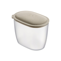 Koziol Vorratsdose CONNECT OVAL STORAGE M,  1, 4 Liter 4064700,  Farbe: beige