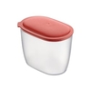 Koziol Vorratsdose CONNECT OVAL STORAGE M,  1, 4 Liter 4064704,  Farbe: koralle