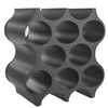 Koziol Weinregal SET-UP,  flexibel aufbaubar 3596665,  Farbe: dunkelgrau