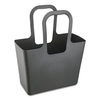 Koziol XL Einkaufstasche,  umweltfreundlich und robust 7414701,  Farbe: grau