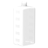 Leerflasche Modell 1000-25,  rechteckig,  HDPE natur 10984,  1 Stück