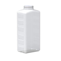 Leerflasche,  rechteckig 10985,  Fassungsvermögen: 2500 ml